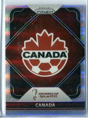 Canada [Silver] Soccer Cards 2022 Panini Prizm World Cup Team Badges Prices