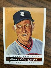 Sparky Anderson [Yellow Background] Baseball Cards 2003 Topps Gallery HOF Prices