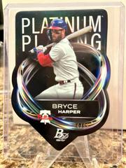Bryce Harper #PPD-19 Baseball Cards 2023 Bowman Platinum Plating Die Cut Prices