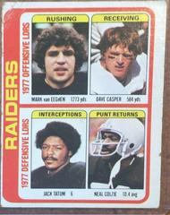 Raiders Leaders [Team Checklist] #520 Football Cards 1978 Topps Prices