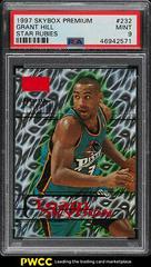 Grant Hill [Star Rubies] Basketball Cards 1997 Skybox Premium Prices