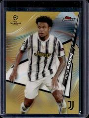 Weston McKennie [Gold Refractor] #15 Soccer Cards 2020 Topps Finest UEFA Champions League Prices