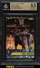 Karl Malone [Black Refractor] #120 Basketball Cards 2001 Topps Chrome Prices