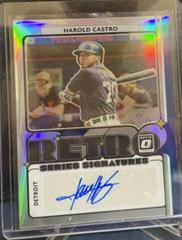 Harold Castro #RET-HC Baseball Cards 2021 Panini Donruss Optic Retro Signature Series Prices