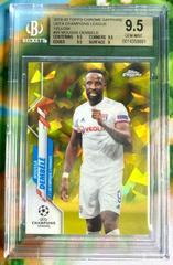 Moussa Dembele [Yellow] Soccer Cards 2019 Topps Chrome UEFA Champions League Sapphire Prices