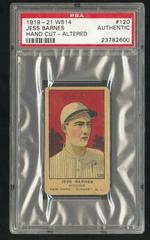Jess Barnes [Hand Cut] #120 Baseball Cards 1919 W514 Prices