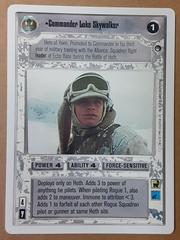 Commander Luke Skywalker [Revised] Star Wars CCG Hoth Prices