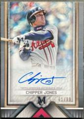 Chipper Jones #AA-CJ Baseball Cards 2023 Topps Museum Collection Archival Autographs Prices