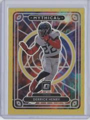 Derrick Henry [Gold] #M-10 Football Cards 2022 Panini Donruss Optic Mythical Prices