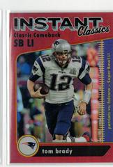 Tom Brady [Red] Football Cards 2022 Panini Classics Instant Prices