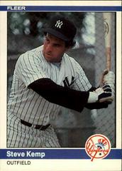 Steve Kemp Baseball Cards 1984 Fleer Prices