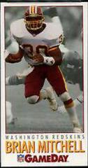 Brian Mitchell #121 Football Cards 1992 Fleer Gameday Prices