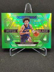 Cade Cunningham [Green Flood] #4 Basketball Cards 2021 Panini Obsidian Pitch Black Prices