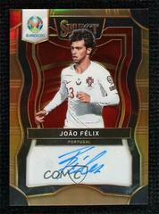 Joao Felix [Copper Prizm] #SI-JF Soccer Cards 2020 Panini Select UEFA Euro Signatures Prices