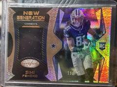 Simi Fehoko [Bronze] #NG-41 Football Cards 2021 Panini Certified New Generation Jerseys Mirror Prices
