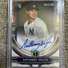 Anthony Volpe #TA-AV Baseball Cards 2023 Topps Tribute Autographs Prices
