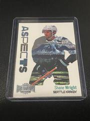 Shane Wright #A-30 Hockey Cards 2022 Skybox Metal Universe Aspects Prices