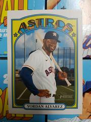 Yordan Alvarez Baseball Cards 2021 Topps Heritage 1972 Oversized Boxloaders Prices