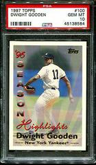 Dwight Gooden Baseball Cards 1997 Topps Prices