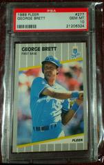 George Brett #277 Baseball Cards 1989 Fleer Prices