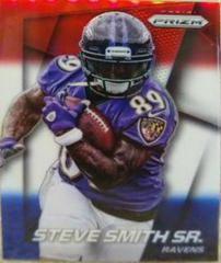 Steve Smith Sr. [Red, White, Blue Prizm] #1 Football Cards 2014 Panini Prizm Prices