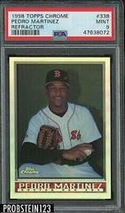 Pedro Martinez [Refractor] Baseball Cards 1998 Topps Chrome Prices