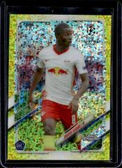 Amadou Haidara [Yellow Mini Diamond] #23 Soccer Cards 2020 Topps Chrome UEFA Champions League Prices