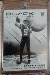 Bryce Young #WN-6 Football Cards 2023 Panini Black White Night Prices