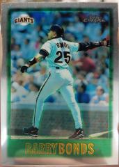 Barry Bonds [Refractor] #10 Baseball Cards 1996 Topps Chrome Prices