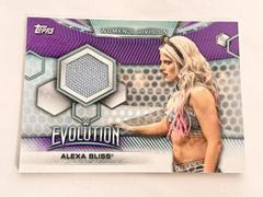Alexa Bliss Wrestling Cards 2019 Topps WWE Women's Division Mat Relics Prices