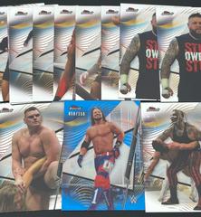 AJ Styles [Blue] #34 Wrestling Cards 2020 Topps WWE Finest Prices