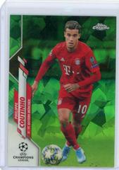 Philippe Coutinho [Green Refractor] Soccer Cards 2019 Topps Chrome UEFA Champions League Prices