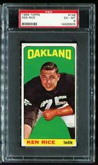 Ken Rice #148 Football Cards 1965 Topps Prices