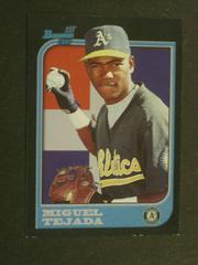 Miguel Tejada #411 Baseball Cards 1997 Bowman International Prices