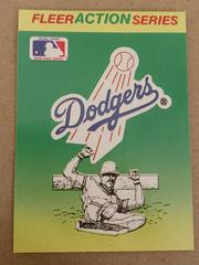 Dodgers Baseball Cards 1990 Fleer Action Series Stickers Prices