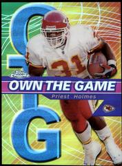 Priest Holmes [Refractor] Football Cards 2002 Topps Chrome Own the Game Prices