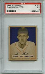 Elmer Singleton #147 Baseball Cards 1949 Bowman Prices