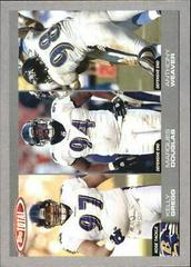 Kelly Gregg, Marques Douglas, Anthony Weaver [Silver] Football Cards 2004 Topps Total Prices