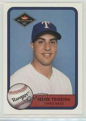 Mark Teixeira Baseball Cards 2001 Fleer Platinum Prices