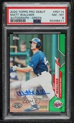 Matt Wallner [Blue Autograph] #PD-114 Baseball Cards 2020 Topps Pro Debut Prices