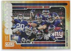 New York Giants [First Down] #S12 Football Cards 2022 Panini Score Squad Prices