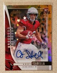 Andy Isabella [Gold Stars Autograph] Football Cards 2019 Panini Absolute Prices