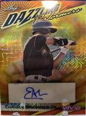 Enrique Bradfield Jr. [Mojo] #BA-EBJ Baseball Cards 2023 Leaf Vivid Autograph Prices