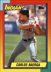 Carlos Baerga #6T Baseball Cards 1990 Topps Traded Prices
