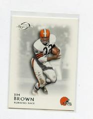 Jim Brown #80 Football Cards 2011 Topps Legends Prices