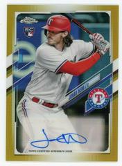 Jonah Heim [Gold Refractor] #CUSA-JHE Baseball Cards 2021 Topps Chrome Update Autographs Prices