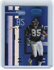 Antonio Gates [Mirror Blue] Football Cards 2005 Leaf Certified Materials Prices