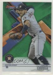 Carlos Correa [Green Refractor] #11 Baseball Cards 2018 Bowman's Best Prices