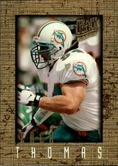 Zach Thomas [Marble Gold] #58 Football Cards 1996 Ultra Sensations Prices