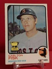 Carlton Fisk #193 Baseball Cards 1973 Topps Prices